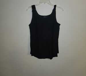 Zesica's Chic Black Sleeveless Tank Top